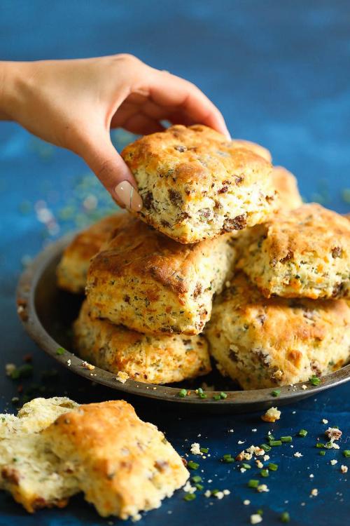 Sausage Cheese Biscuits