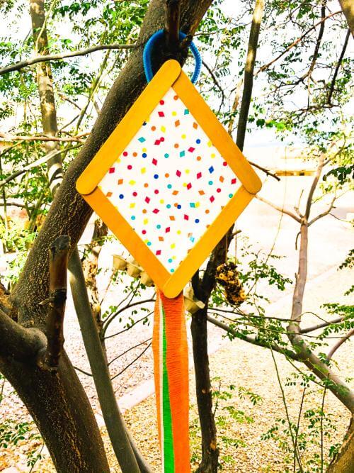 Kite Popsicle Stick Craft