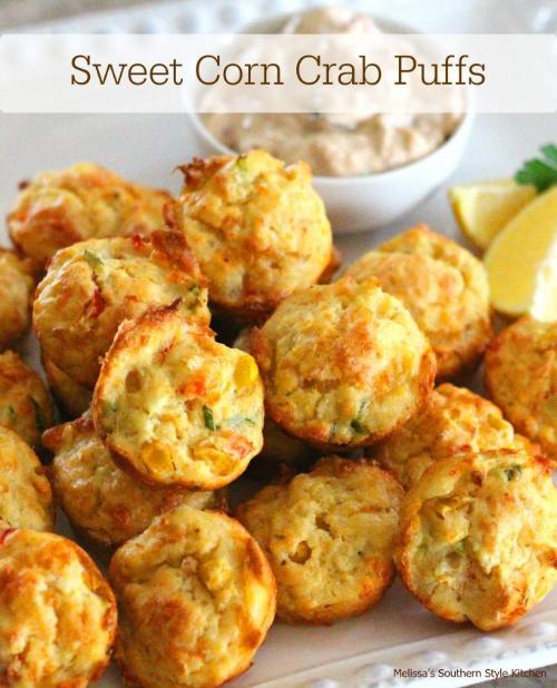 Sweet Corn Crab Puffs