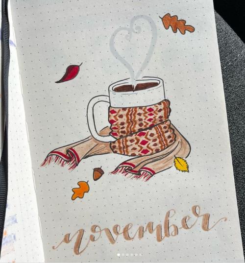 Cozy Cup Of Coffee November Spread