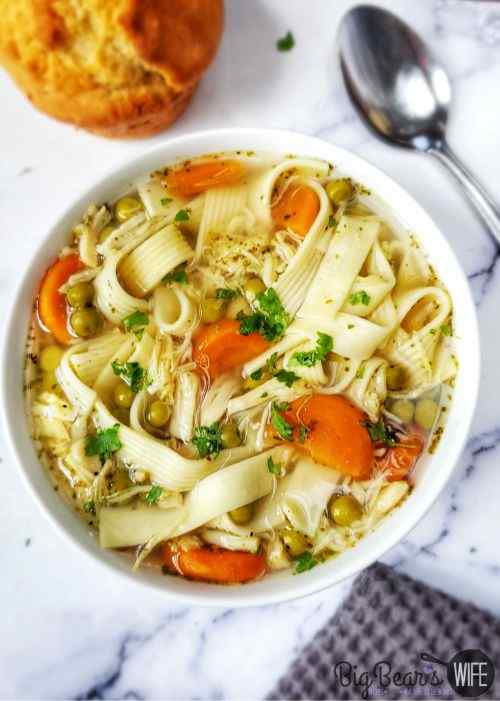 Pantry Chicken Noodle Soup