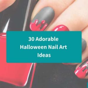 30 Adorable Halloween Nail Art Ideas