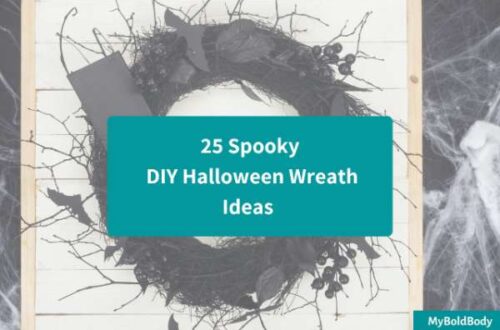 25 Spooky DIY Halloween Wreath Ideas