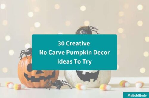 30 Creative No Carve Pumpkin Decor Ideas To Try