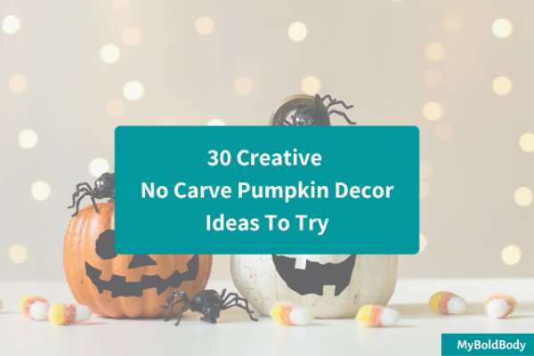 30 Creative No Carve Pumpkin Decor Ideas To Try