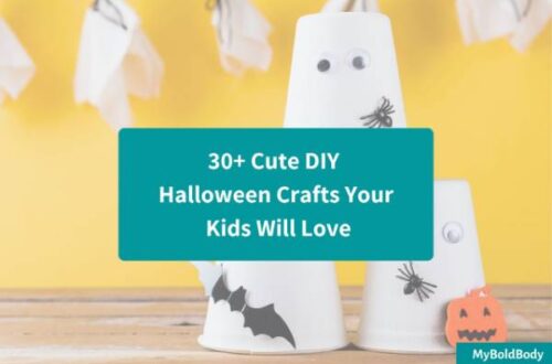 30+ Cute DIY Halloween Crafts Your Kids Will Love