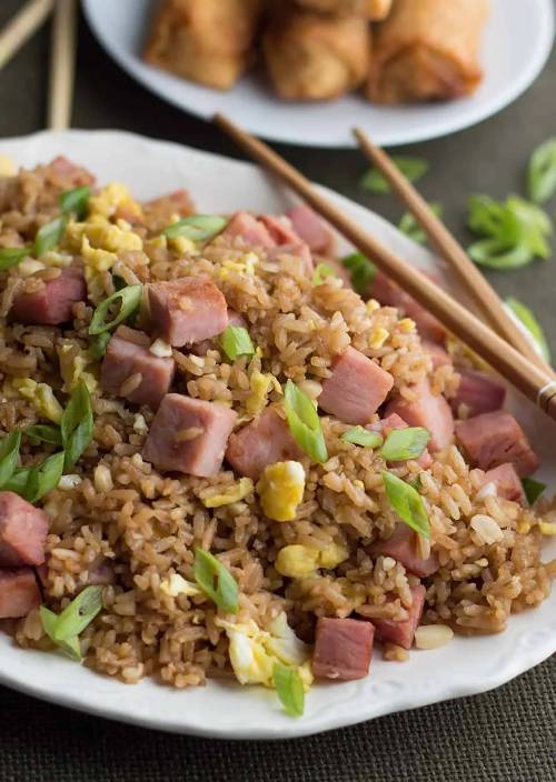 Fried Rice With Leftover Ham