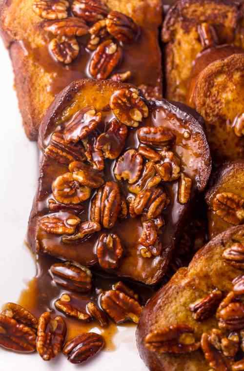 Brown Sugar Butter Pecan French Toast