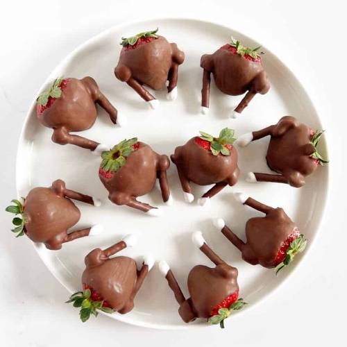 Chocolate Strawberry Turkeys