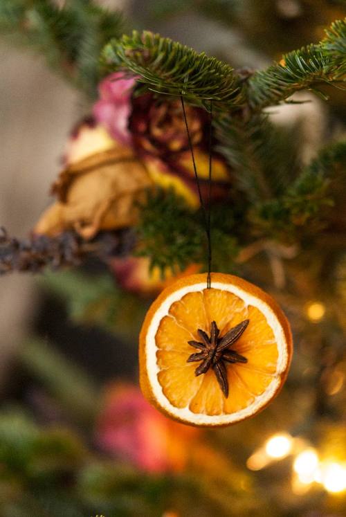 Dried Orange Christmas Ornaments