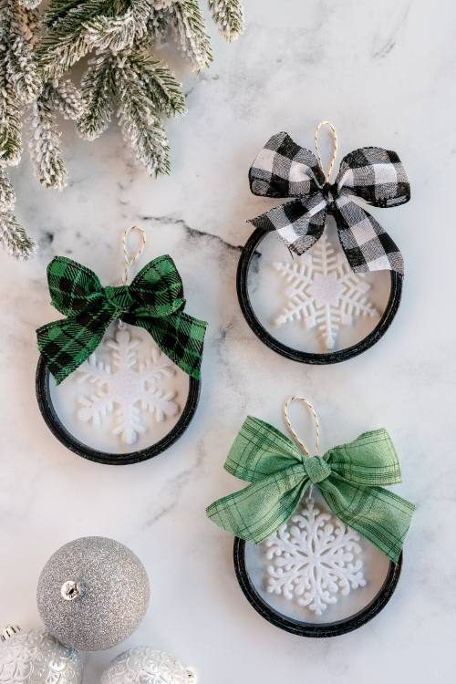 Embroidery Hoop Ornaments