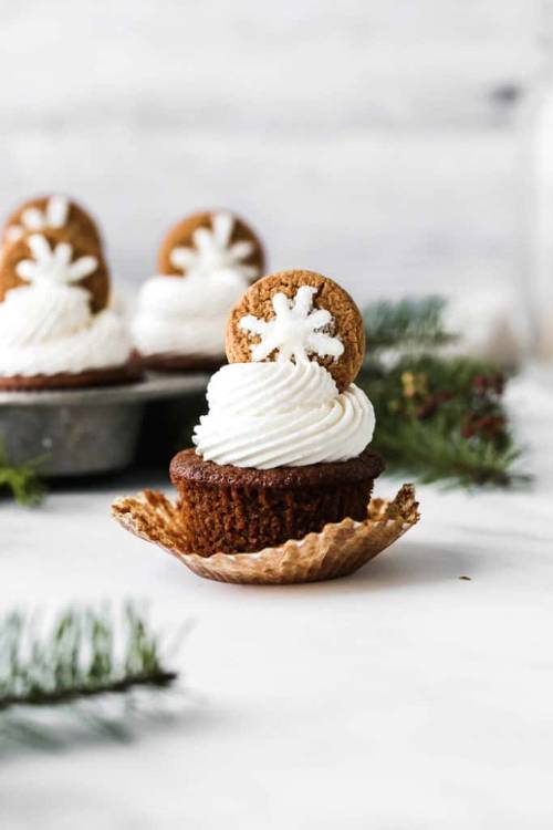 Perfect Gingerbread Cupcakes