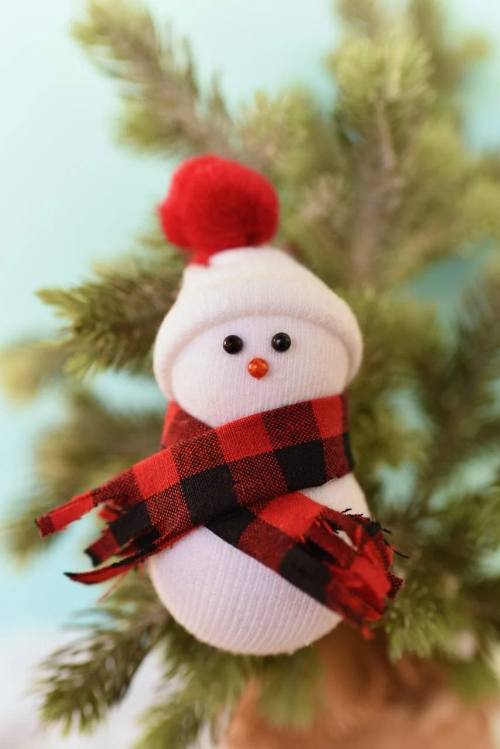 Snowman Christmas-tree ornaments