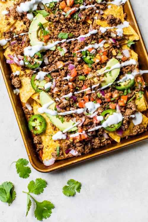 The Best Loaded Nachos