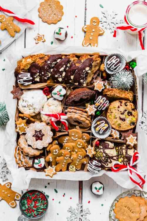 Vegan Christmas Cookie Box