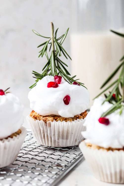 AIP holiday cupcakes