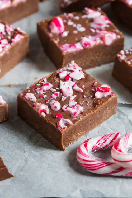 Candy Cane Fudge