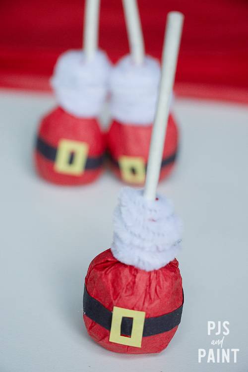 DIY Santa Lollipop Craft