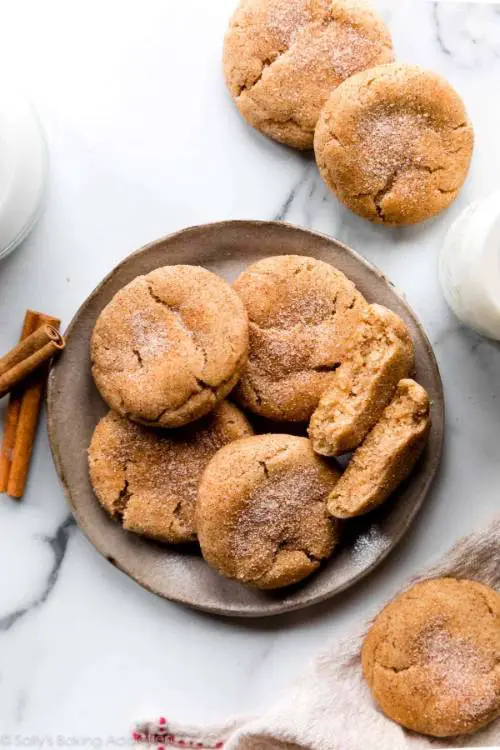 Soft & Thick Snickerdoodles