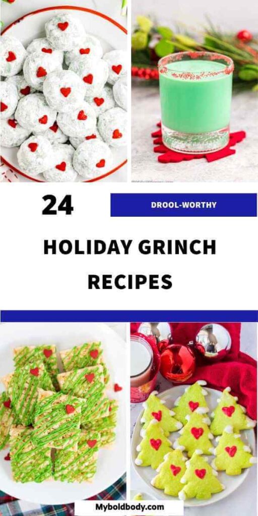 24 Amazing Grinch Recipes pins (1)