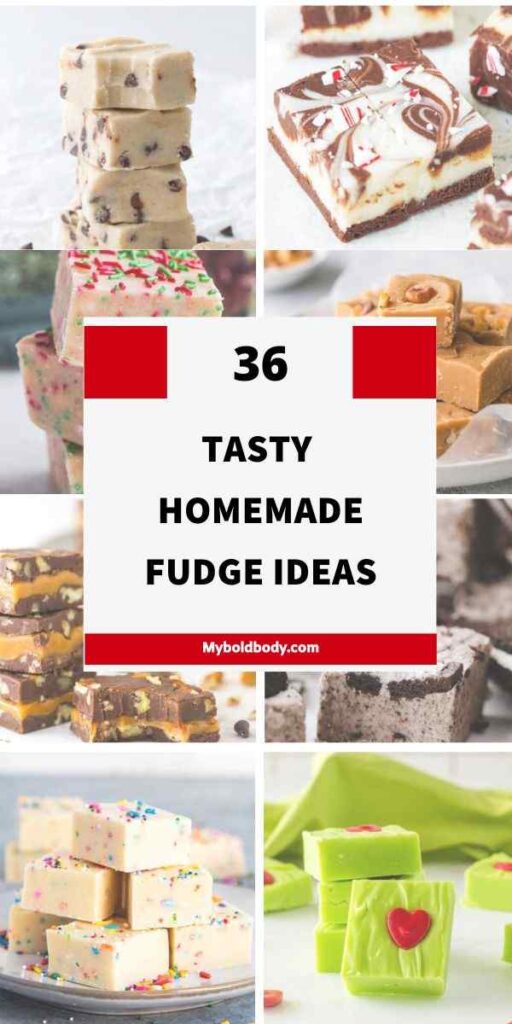 36 Amazing Homemade Fudge Recipes pins