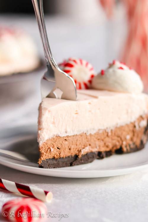 Chocolate Peppermint Cream Pie
