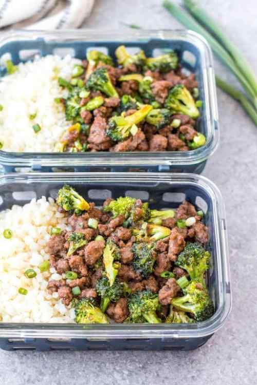 Ground Beef & Broccoli Skillet