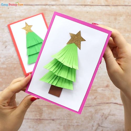 24 Adorable DIY Christmas Cards to make This Year