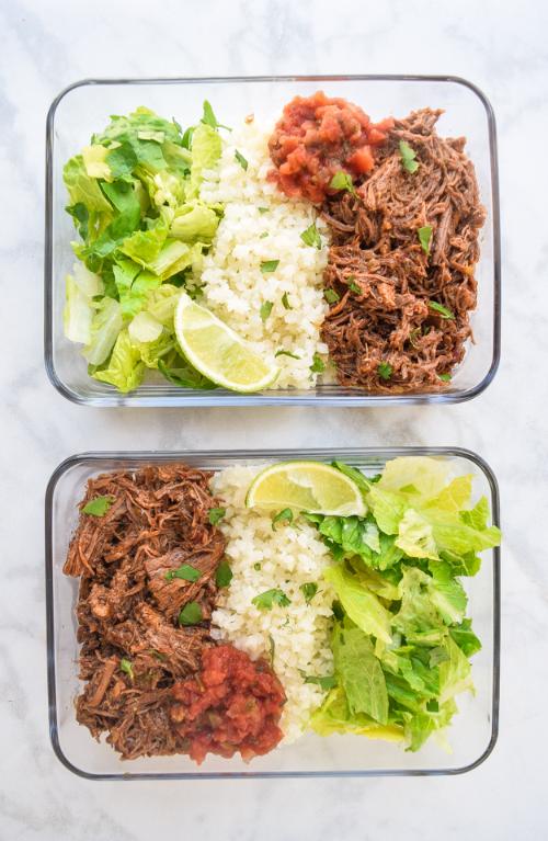 chipotle beef bowls