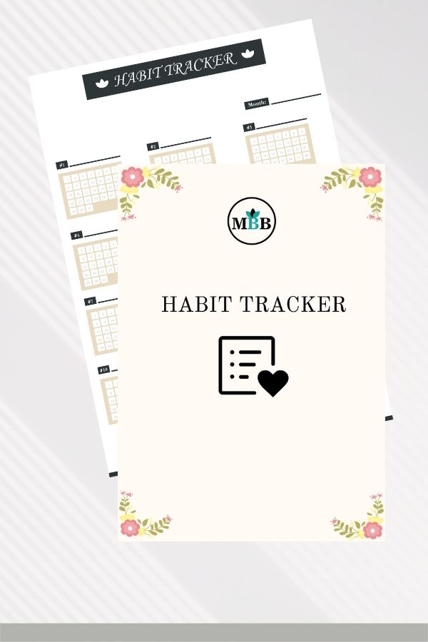 Free Printables Habit tracker
