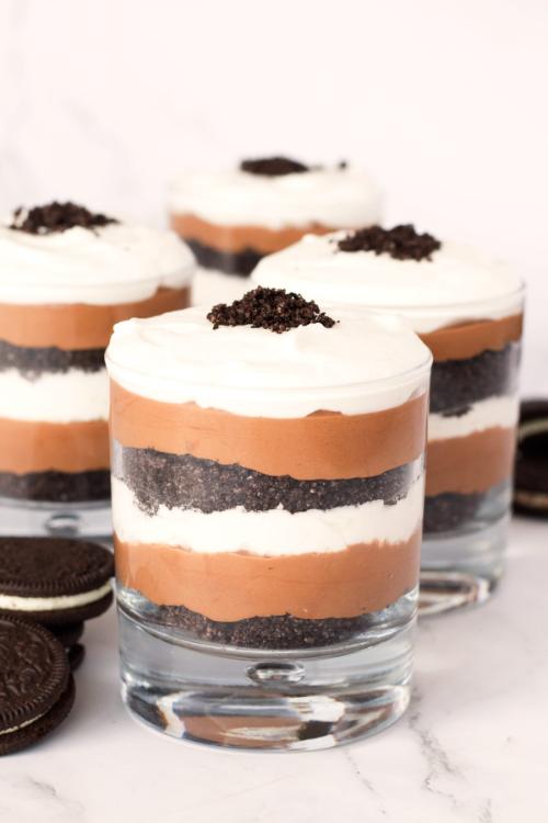 Chocolate Parfait Mousse Dessert