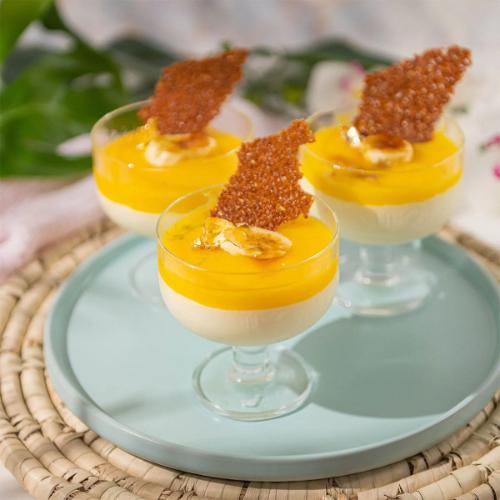 Coconut Mango Mousse