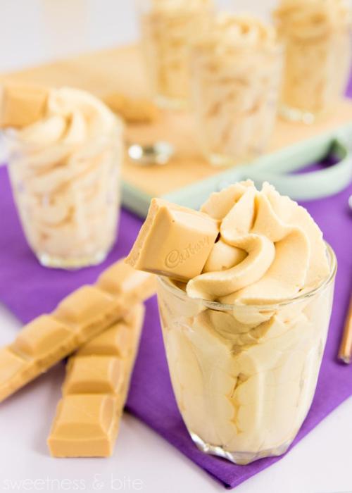 Easy Caramilk Mousse