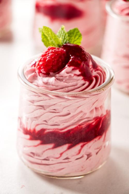 Raspberry Mousse