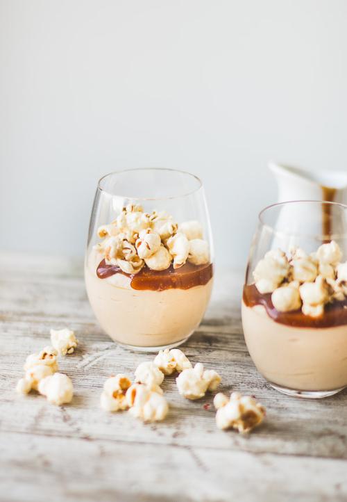 Salted Caramel Cheesecake Mousse