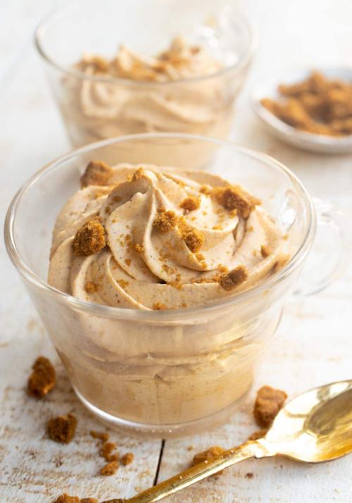 keto pumpkin mousse