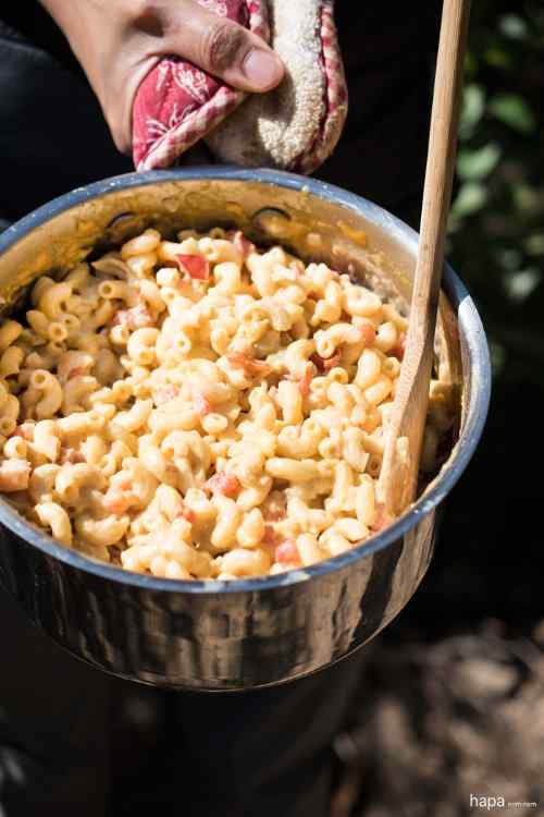 Camping Mac N' Cheese