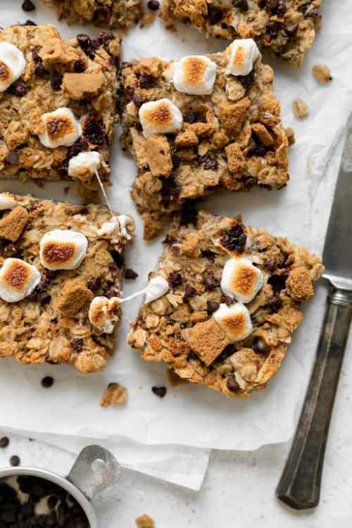 Chewy S’mores Granola Bars