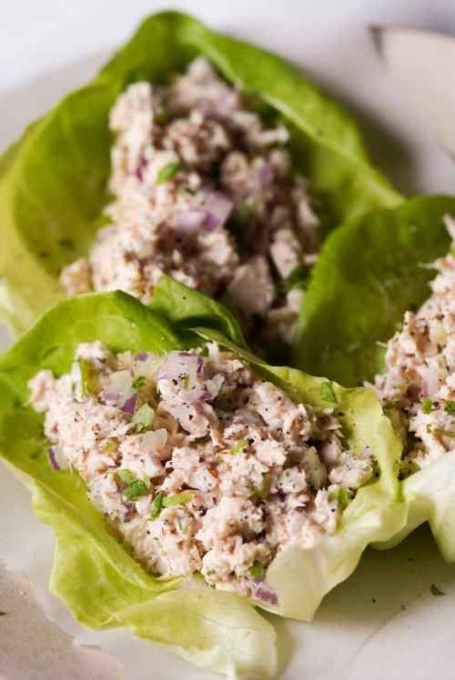 Tuna Lettuce Wraps