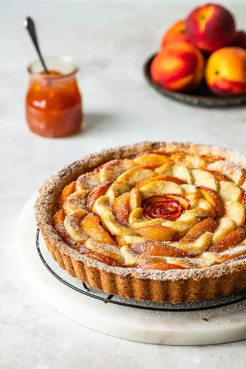 Peach Crostata