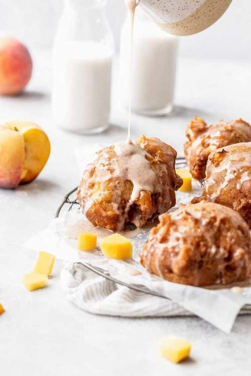 Peach Fritters